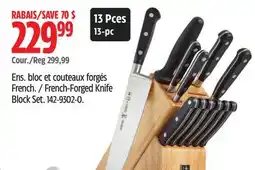 Canadian Tire Henckels French-Forged Knife Block Set offer
