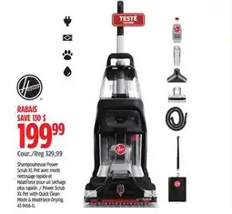 Canadian Tire Hoover PowerScrub XL Pet Plus Corded Upright Vacuum Carpet Cleaner offer