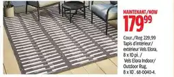 Canadian Tire CANVAS Vels Elora Indoor/ Outdoor Rug, 8 X 10 offer