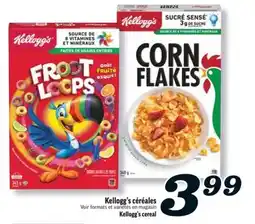 Marché Richelieu CÉRÉALES KELLOGG'S | KELLOGG'S CEREAL offer