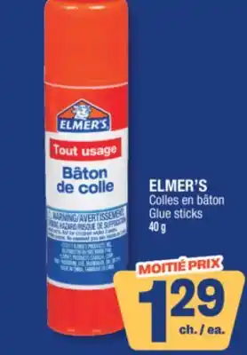 Jean Coutu ELMER'S Glue sticks offer