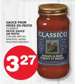 Marches Tradition CLASSICO PASTA SAUCE OR PESTO offer