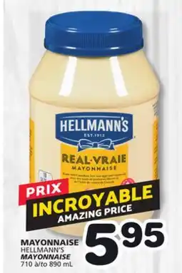 Marches Tradition HELLMANN'S MAYONNAISE offer