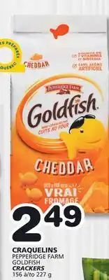Marches Tradition PEPPERIDGE FARM GOLDFISH CRACKERS offer