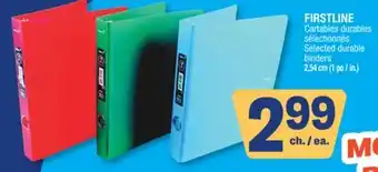 Jean Coutu FIRSTLINE Selected durable binders offer