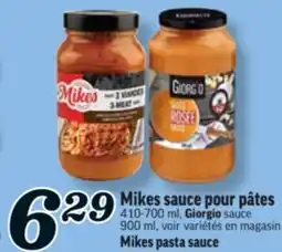 Marché Richelieu SAUCE POUR PÂTES MIKES | MIKES PASTA SAUCE offer