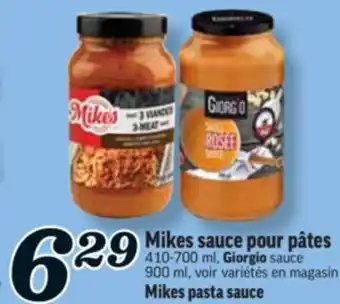 Marché Richelieu SAUCE POUR PÂTES MIKES | MIKES PASTA SAUCE offer