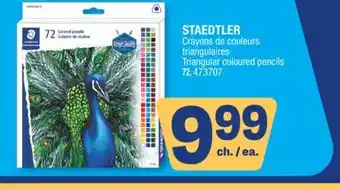 Jean Coutu STAEDTLER Triangular coloured pencils offer