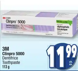 Jean Coutu 3M Clinpro 5000 Toothpaste offer