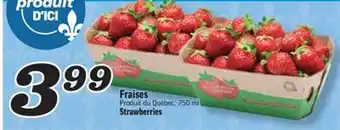 Marché Richelieu FRAISES | STRAWBERRIES offer