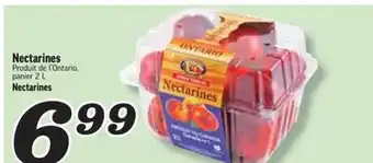 Marché Richelieu NECTARINES | NECTARINES offer