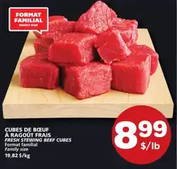 Marches Tradition FRESH STEWING BEEF CUBES offer