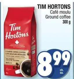 Jean Coutu TIM HORTONS Ground coffee offer