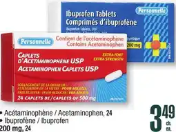 Jean Coutu Personnelle Acetaminophen, 24 Ibuprofen 200 mg, 24 offer