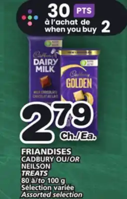 Marches Tradition CADBURY or NEILSON TREATS offer