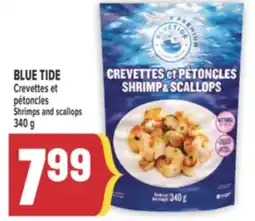 Marché Adonis BLUE TIDE CREVETTES ET PÉTONCLES | SHRIMPS AND SCALLOPS offer