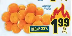 Marché Adonis CLEMENTINES Afrique du Sud offer