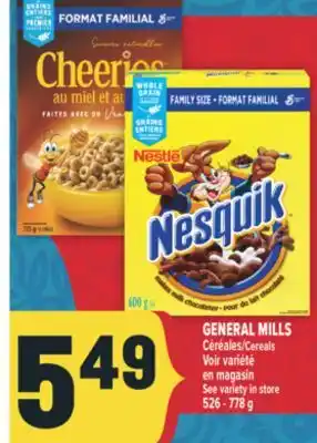 Marché Adonis GENERAL MILLS CÉRÉALES | CEREALS offer