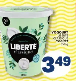 Marché Bonichoix LIBERTÉ CLASSIQUE YOGURT offer