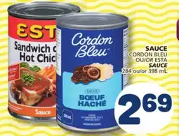 Marché Bonichoix CORDON BLEU OR ESTA SAUCE offer