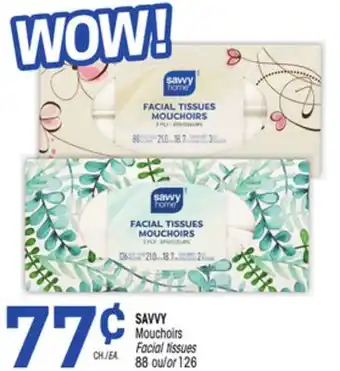 Uniprix SAVVY Mouchoirs Facial tissues offer