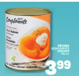 Marché Bonichoix COMPLIMENTS PEACHES offer