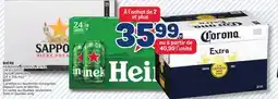 Marché Bonichoix HEINEKEN, CORONA EXTRA (24 x 330 mL) OR SAPPORO (24 x 355 mL) BEER offer