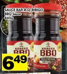 Supermarché PA Bibigo BBQ Sauce offer