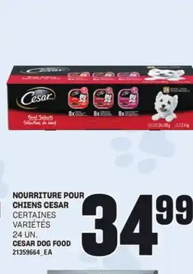 Provigo NOURRITURE POUR CHIENS CESAR, 24 UN offer