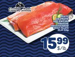 Marché Bonichoix FRAÎCHE FRESH RAINBOW TROUT FILLETS offer