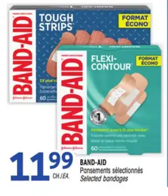 Uniprix BAND-AID Pansements sélectionnés/ Selected bandages offer