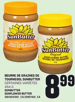Provigo BEURRE DE GRAINES DE TOURNESOL SUNBUTTER, 454 G offer