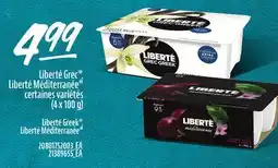 Provigo LIBERTÉ GREC , LIBERTÉ MÉDITERRANÉE , (4 x 100 g) offer