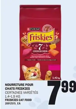 Provigo NOURRITURE POUR CHATS FRISKIES, 1,4-1,5 KG offer