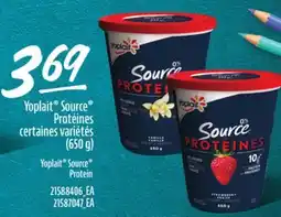 Provigo YOPLAIT SOURCE PROTÉINES, (650 g) offer
