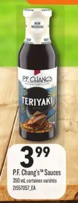 Provigo P.F. CHANG'S SAUCES, 350 mL offer