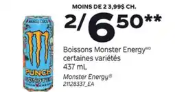 Provigo BOISSONS MONSTER ENERGY, 437 mL offer