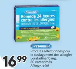 Brunet PERSONNELLE Produits sélectionnés pour le soulagement des allergies Loratadine offer