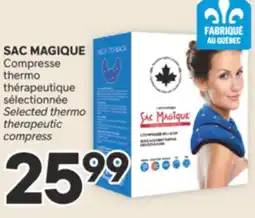 Brunet SAC MAGIQUE Compresse thermo thérapeutique sélectionnée offer