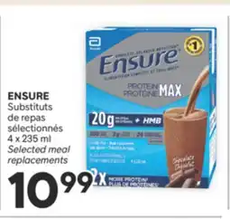 Brunet ENSURE Substituts de repas sélectionnés offer