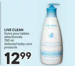 Brunet LIVE CLEAN Soins pour bébés sélectionnés offer