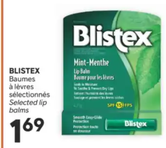 Brunet BLISTEX Baumes à lèvres sélectionnés offer