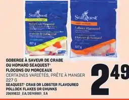 Provigo GOBERGE À SAVEUR DE CRABE OU HOMARD SEAQUEST FLOCONS OU MORCEAUX, 227 G offer