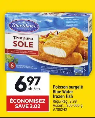 Giant Tiger Blue Water frozen fish offer