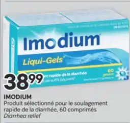 Brunet IMODIUM Produit sélectionné pour le soulagement rapide de la diarrhée offer