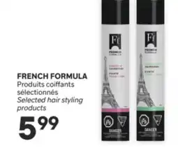 Brunet FRENCH FORMULA Produits coiffants sélectionnés offer