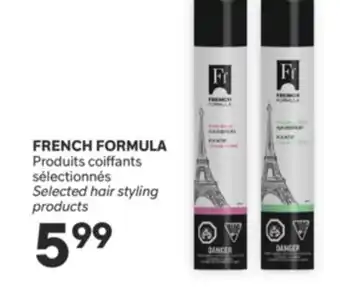 Brunet FRENCH FORMULA Produits coiffants sélectionnés offer