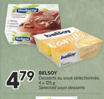 Brunet BELSOY Desserts au soya sélectionnés offer