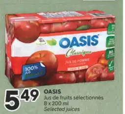 Brunet OASIS Jus de fruits sélectionnés offer