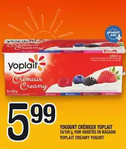 Marche Ami YOGOURT CRÉMEUX YOPLAIT | YOPLAIT CREAMY YOGURT offer